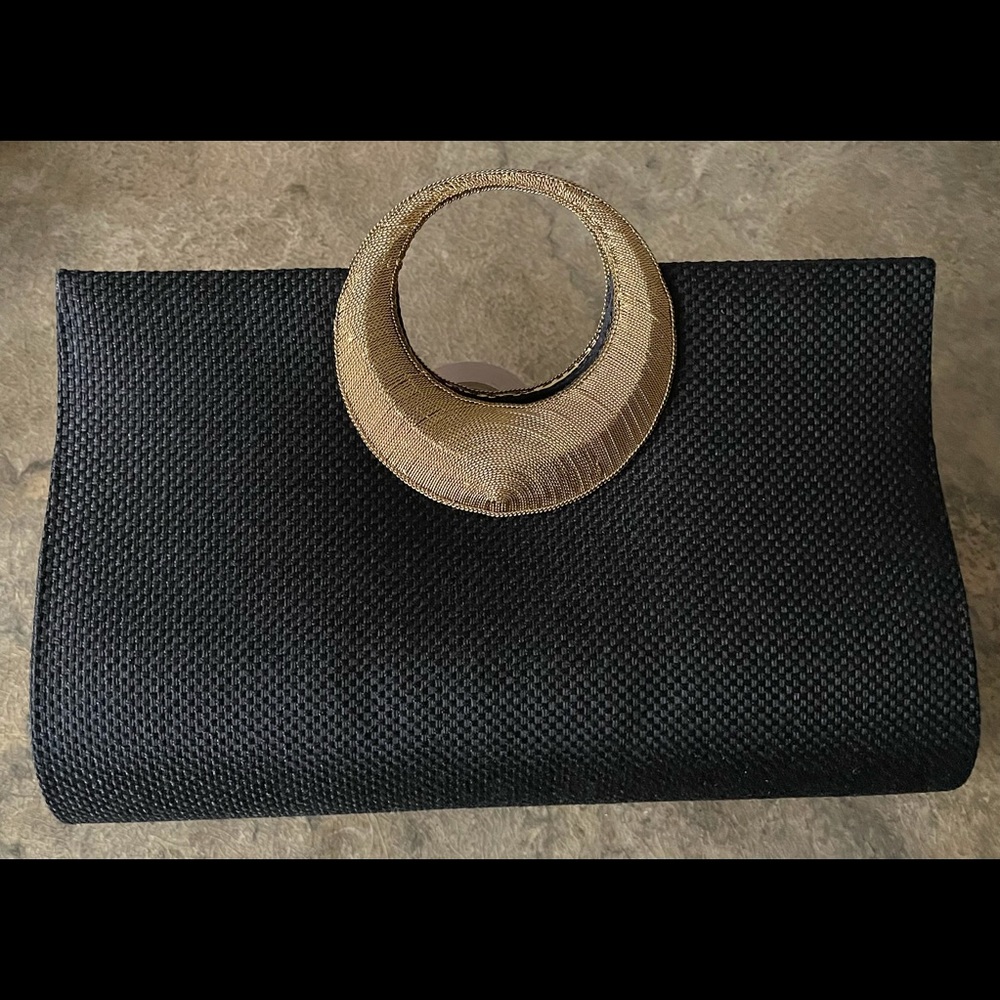 Black Cloth Clutch